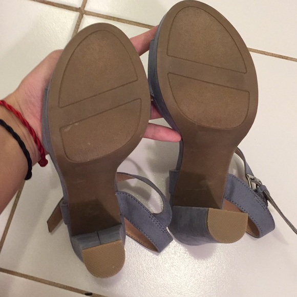 *BOGO 50%*Lauren Conrad light blue strappy heels - Picture 4 of 4